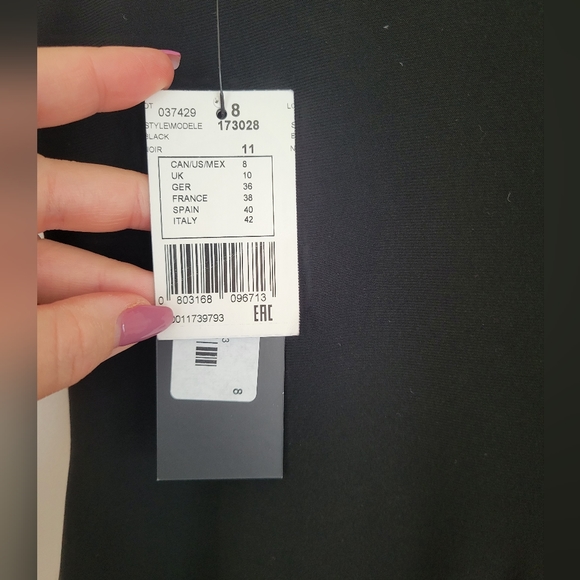 Joseph Ribkoff Black Dress - Picture 3 of 4